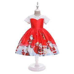 Christmas Santa Claus Girls Dress