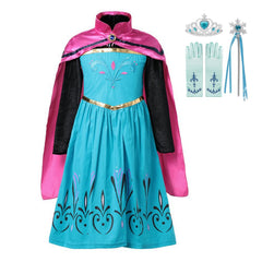 3-10 Yrs Girl Princess Elsa Costume