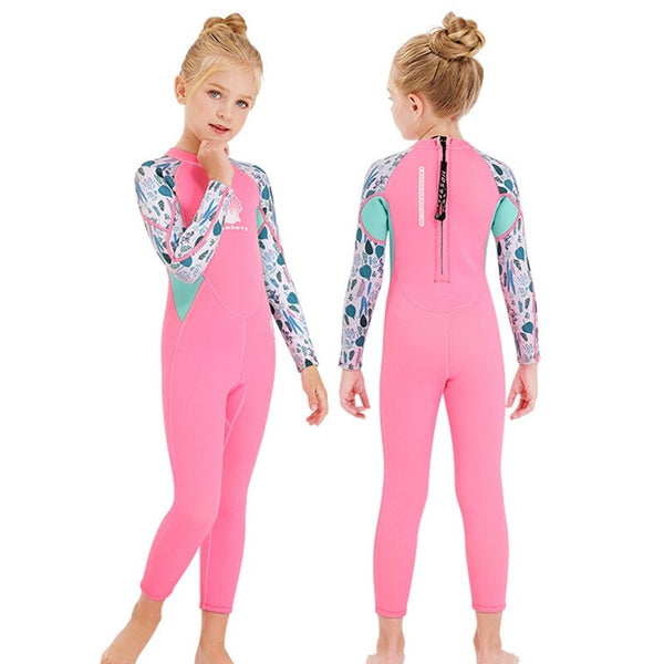 Girls Surfing Wetsuit