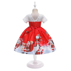 Christmas Santa Claus Girls Dress