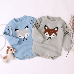 Baby Fox Triangle Romper