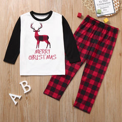 2 Pcs Christmas Family Matching Pajamas