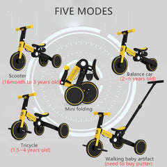 5 in 1 Tricycle Stroller