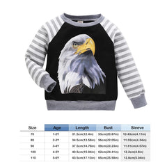 Printed Eagle Boys Top