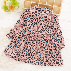 Leopard Girls Dress