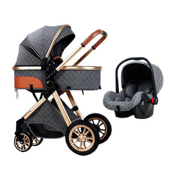 3 In 1 Baby Stroller + Car Seat