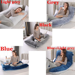 Full Body Pregnancy U-Shaped Pillow