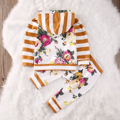 Baby Girls Floral Tops & Pants