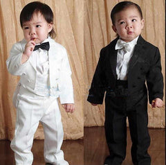 5 Pcs 1-4 Y Baby Boys Jacket Suit